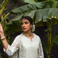 Rooh Chikankari & Mirror Kurta Set