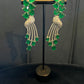 Kate emerald earrings
