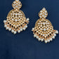 Chandbali pearls