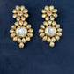 Kundan Flower earrings