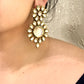Kundan Flower earrings