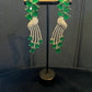 Kate emerald earrings