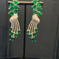 Kate emerald earrings