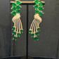 Kate emerald earrings