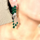 Kate emerald earrings