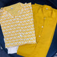 Cotton Sanganeri 3 piece set