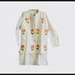 Off white hand painted 3 piece set