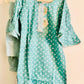 Sanganeri Gotta peplum set
