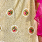 Yellow sequin set