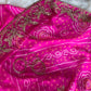 Hot Pink zardosi dupatta