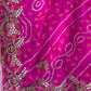 Hot Pink zardosi dupatta