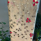 Beige Gotta Patti Saree